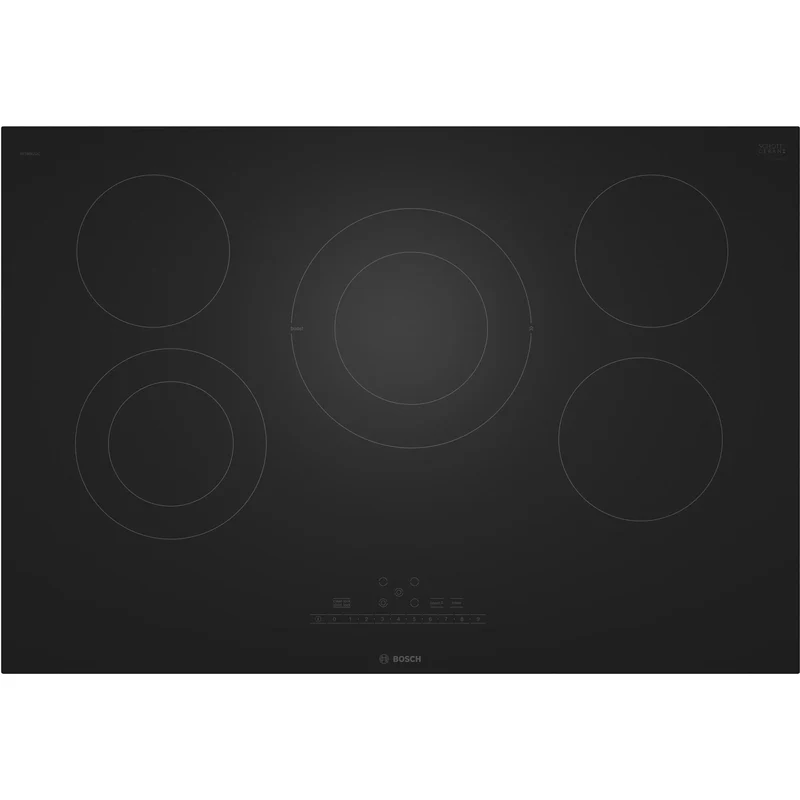 Bosch Table de cuisson électrique encastrée série 800 de 30 po sans cadre NET8062UC