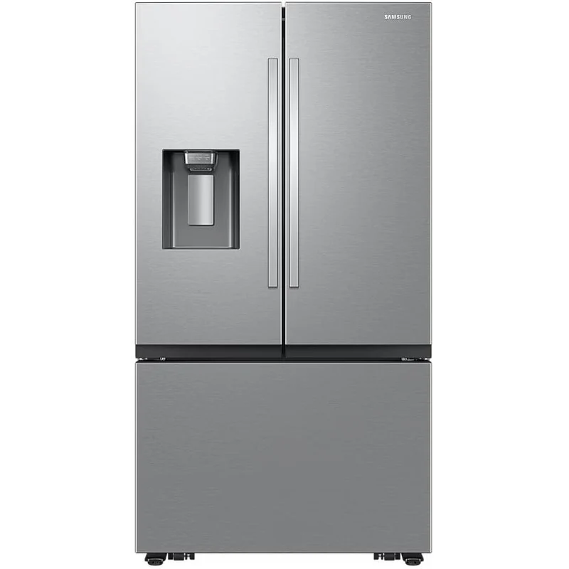 Samsung Réfrigérateur trois portes avec porte à deux battants à profondeur de comptoir de 36 pouces, 25,5 pi. cu. avec technologie SpaceMax™ RF27CG5400SR - 182261