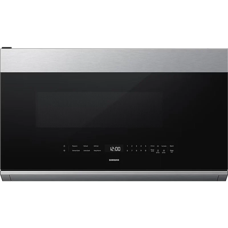 Samsung Four à micro-ondes avec hotte intégrée de 2.1 pi. cu. avec double ventilation et connectivité automatique ME80H2160RAC