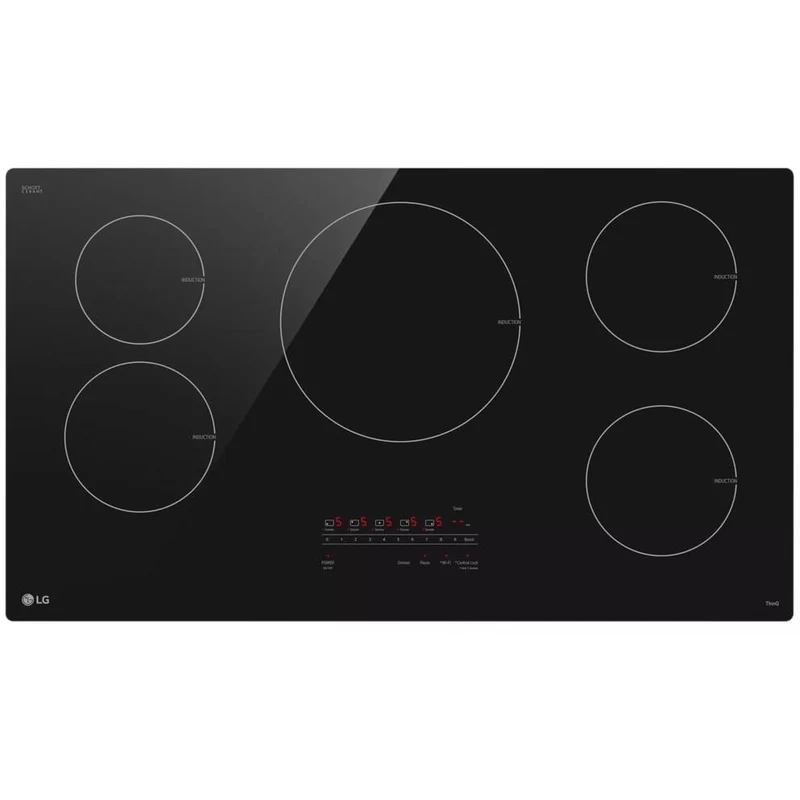 LG Table de cuisson encastrée à induction de 36 pouces avec UltraHeat™ CBIH3613BE