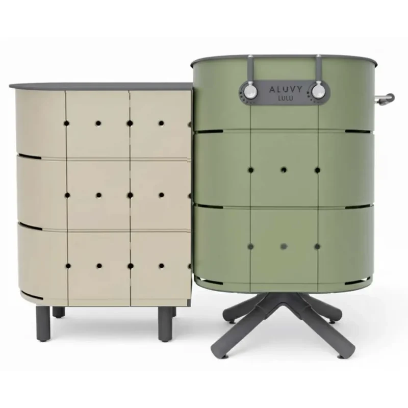 Cuisine Duo LOLA Plancha Gaz + meuble JEAN - ALUVY