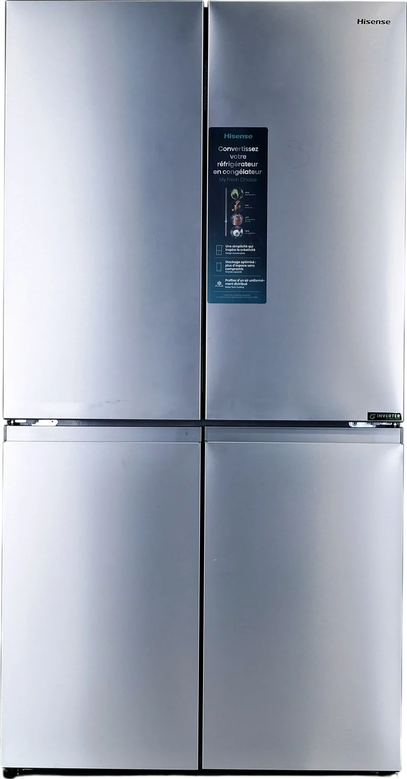 Réfrigérateur Multi-portes 647 Litres Reconditionné HISENSE RQ5P640SSSD