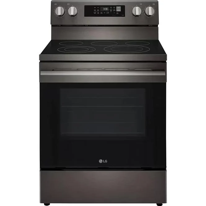 LG Cuisinière électrique intelligente de 30 pouces avec fonction Air Fry LREN6323ZE