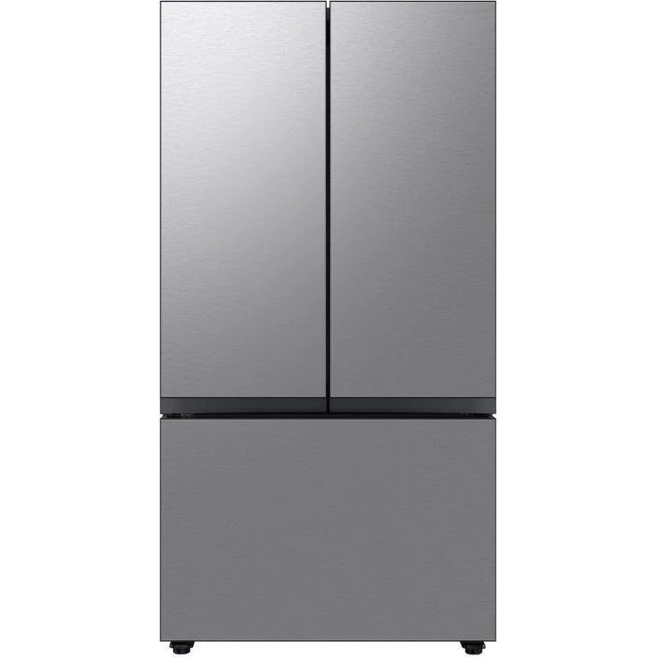Samsung Réfrigérateur trois portes avec porte à deux battants à profondeur Bespoke de 36 po., 24 pi.cu. avec machine à glaçon double RF24BB6200QLAA - 179178