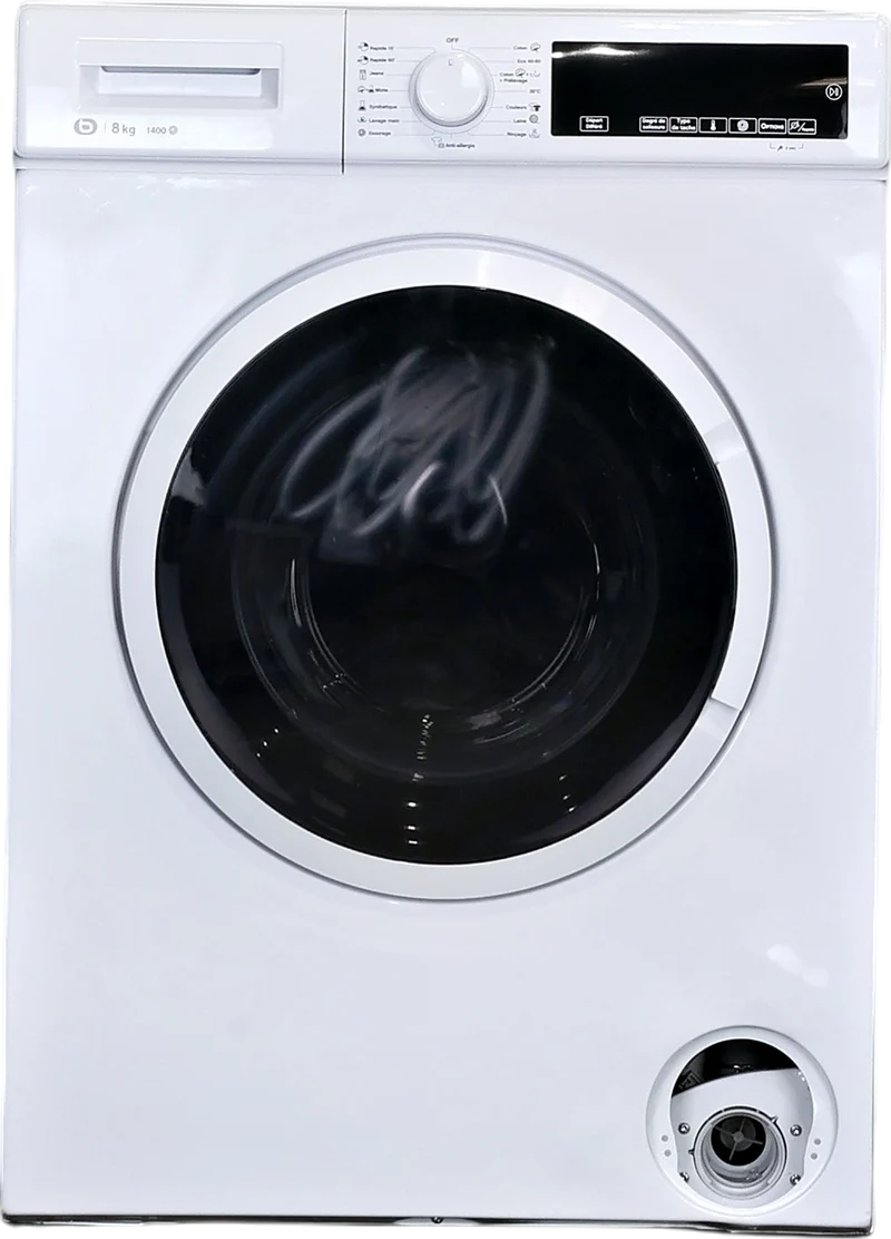 Lave-linge Hublot 8 kg Reconditionné ESSENTIEL B ELF814-3b