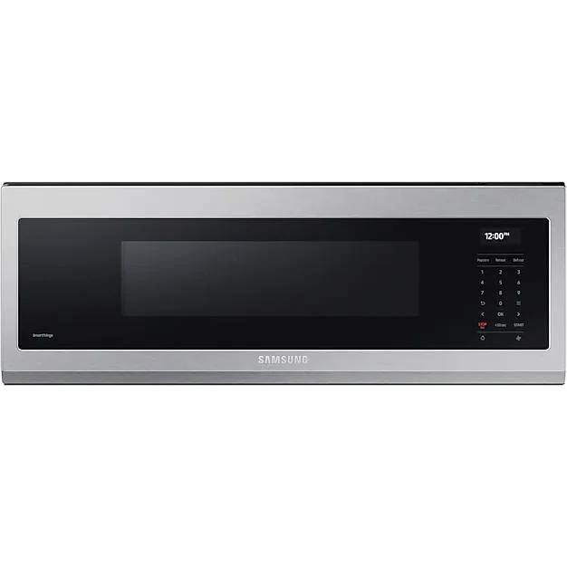 Samsung Four à micro-ondes à hotte intégrée de 30 po., 1.1 pi.cu. avec connectivité Wi-Fi ME11A7710DS - 178537