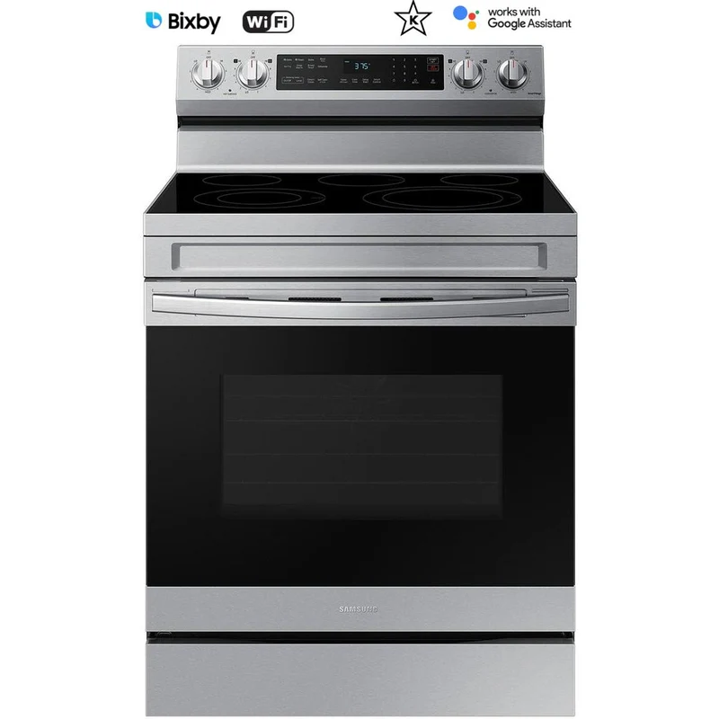 Samsung Cuisinière amovible électrique de 30 po. avec connectivité WI-FI NE63A6511SS - 176101