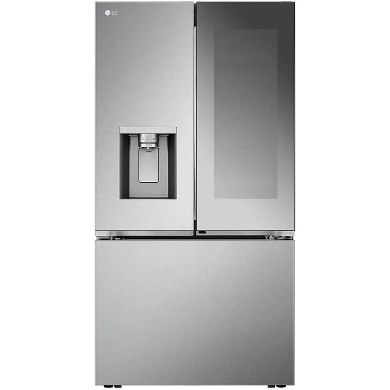 LG Réfrigérateur trois portes avec porte à deux battants à profondeur de comptoir MAX™ de 36 po, 26 pi cu avec Mirror InstaView® LRYKC2606S - 183213