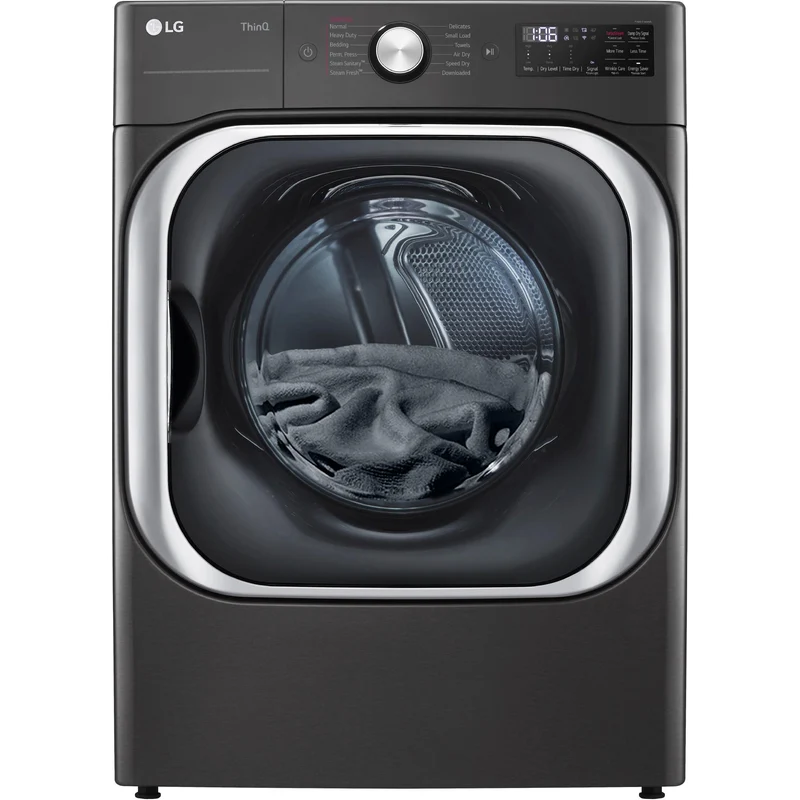 LG Sécheuse électrique de 9.0 pi cu avec vapeur et Intelligence intégérée DLEX8900B - 186492