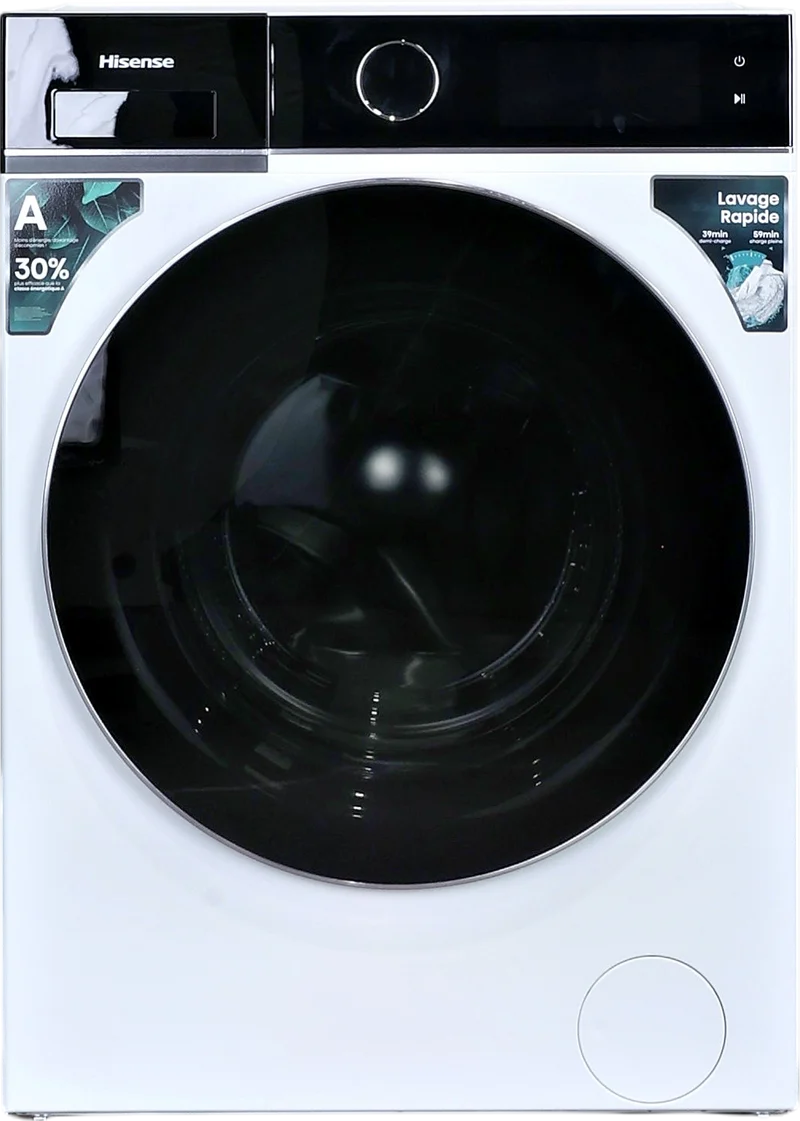 Lave-linge Hublot 8 kg Reconditionné HISENSE WF5I8043BWF