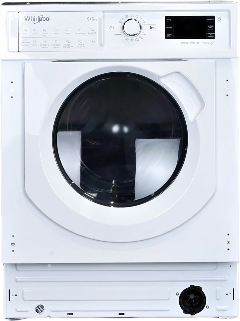 Lave-linge Hublot 9 kg Reconditionné WHIRLPOOL BIWDWG96146FR