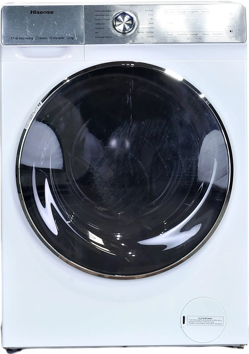 Lave-linge Hublot 10 kg Reconditionné HISENSE WFQR1014EVAJM