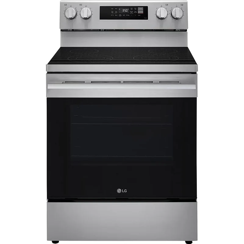 LG Cuisinière électrique de 30 po, 6,3 pi³, avec convection ProBake et système EasyClean® LREN6321YE - 186884