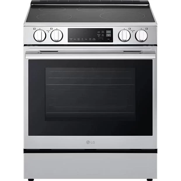 LG Cuisinière à induction intelligente encastrable de 6,3 pi³ avec convection ProBake® et fonction Air Fry LSIL6334XE - 186668