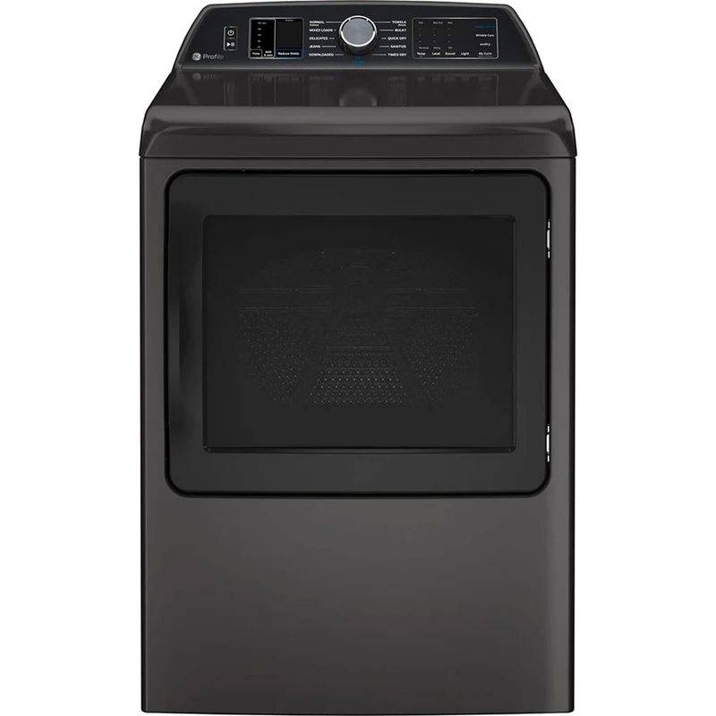 GE Profile Sécheuse électrique de 7,3 pi cu avec programme d'assainissement PTD70EBMTDG - 182979