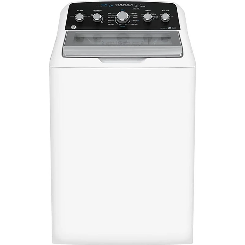 GE Laveuse à chargement vertical de 4,9 pi. cu. avec agitateur GTW491BMRWS - 185141