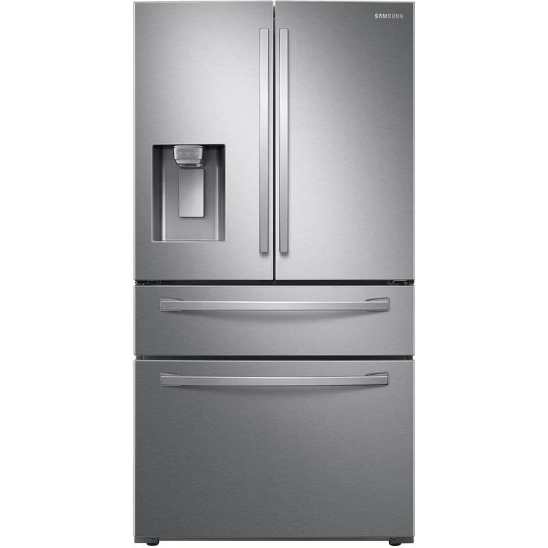 Samsung Réfrigérateur quatre portes avec porte à deux battants amovible de 36 po, 28 pi cu RF28R7201SR - 172074