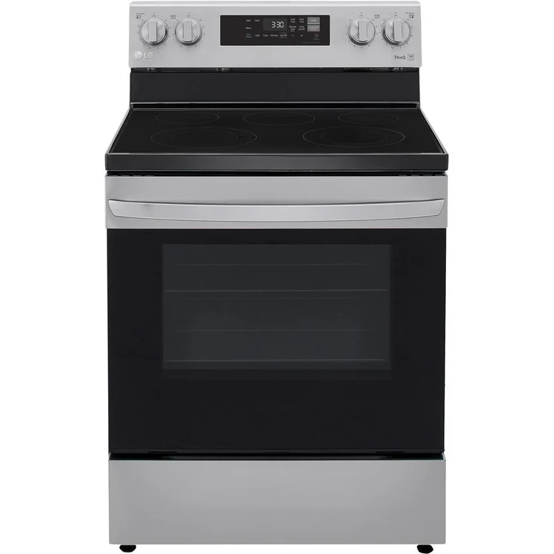 LG cuisinière amovible électrique de 6.3 pi.cu. avec SmartDiagnosis™ LREL6321S - 174979