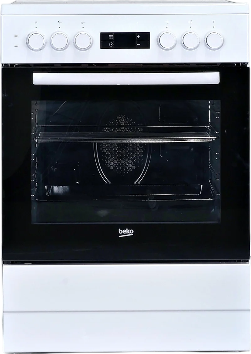 Cuisinière Vitrocéramique 72 L Reconditionné BEKO FSE67300WCS