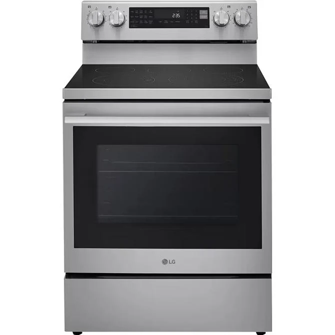 LG Cuisinière électrique intelligente de 30 pouces avec fonction Air Fry LREN6325XE - 185574