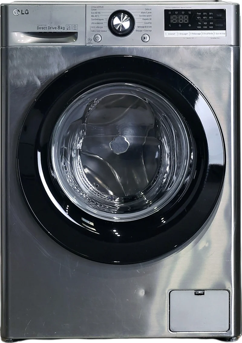 Lave-linge Hublot 8 kg Reconditionné LG F84N15STS