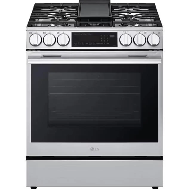 LG Cuisinière encastrée à gaz de 30 po avec Air Fry LSGL6335X