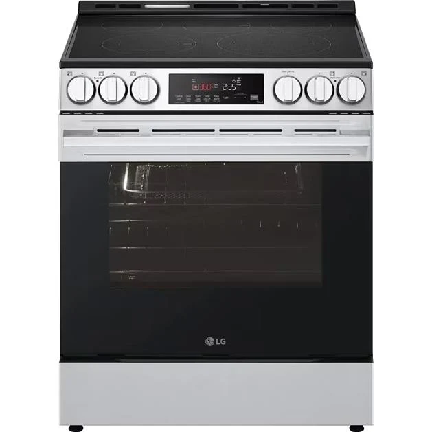 LG Cuisinière électrique encastrable intelligente de 30 pouces avec fonction Air Fry LSEL6333XE - 185930