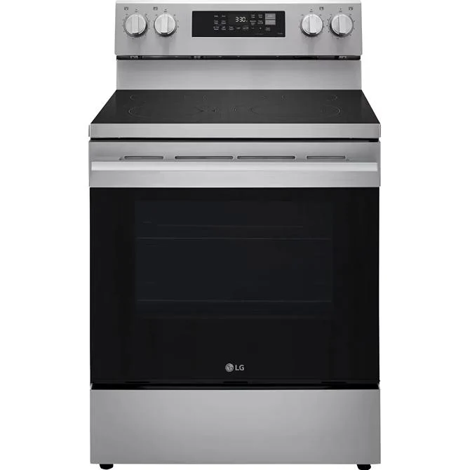 LG Cuisinière électrique intelligente de 30 pouces avec fonction Air Fry LREN6323YE - 185573