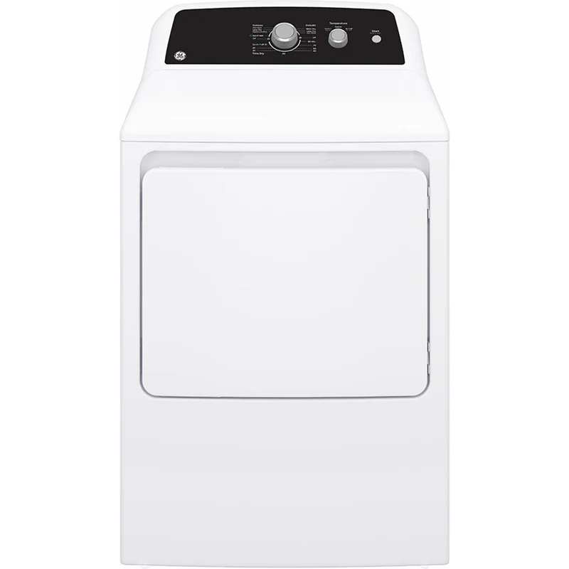 GE Sécheuse électrique à chargement par le dessus de 6,2 pi³ avec cycle SaniFresh GTX34EBMRWS - 185140