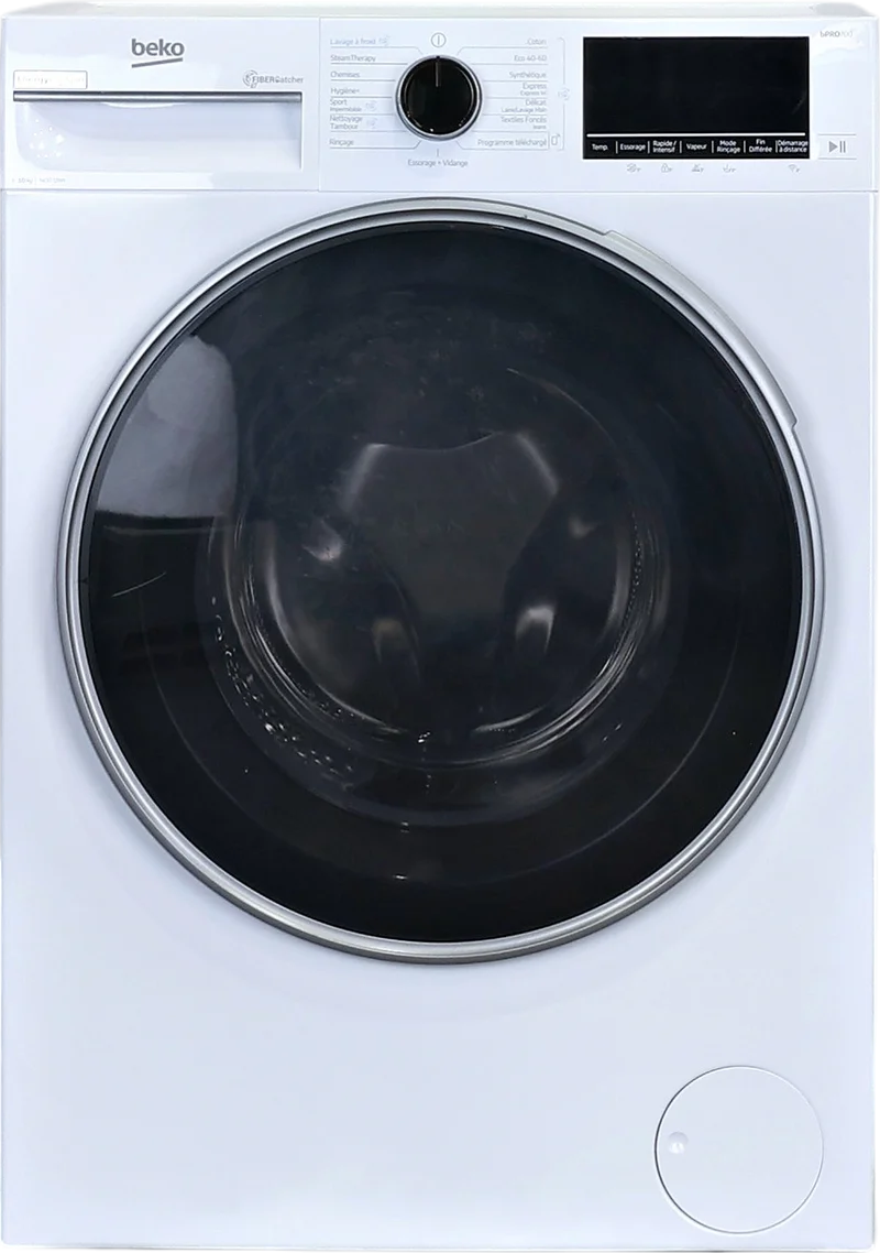 Lave-linge Hublot 10 kg Reconditionné BEKO B7WFT6104019W