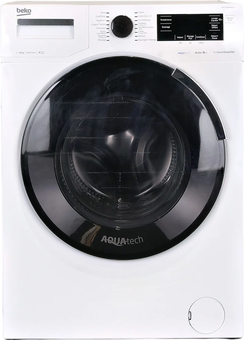 Lave-linge Hublot 10 kg Reconditionné BEKO WTV1744XWAQDOS