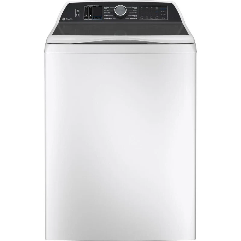 GE Profile Laveuse à chargement vertical de 6,2 pi. cu. avec FlexDispense™ PTW705BSTWS