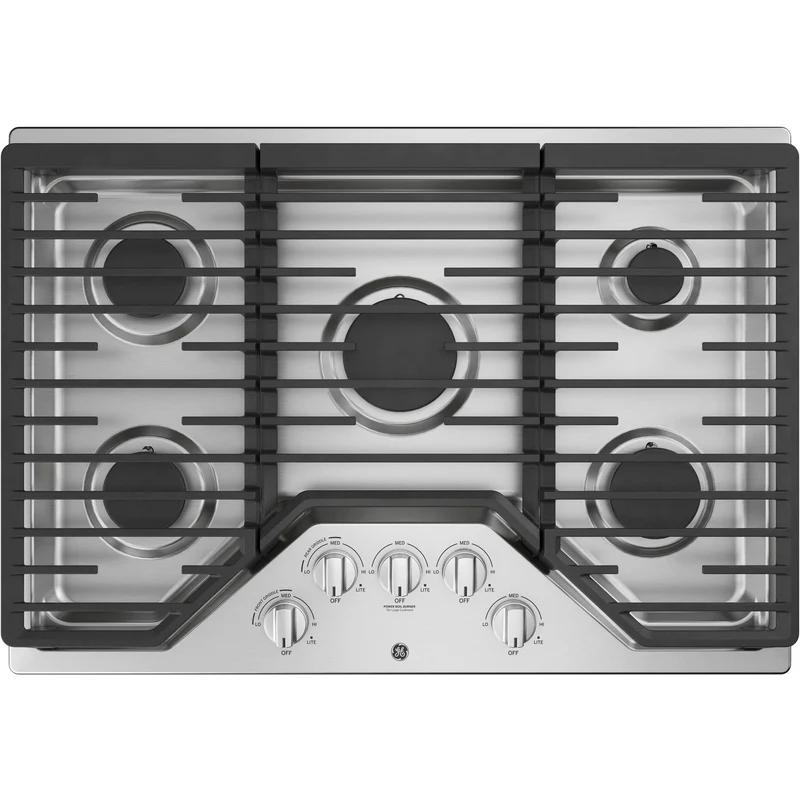 GE Table de cuisson encastrée à gaz de 30 po JGP5030SLSS