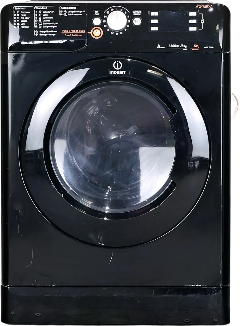 Lave-linge Sechant 7 kg Reconditionné INDESIT XWDE751680XK