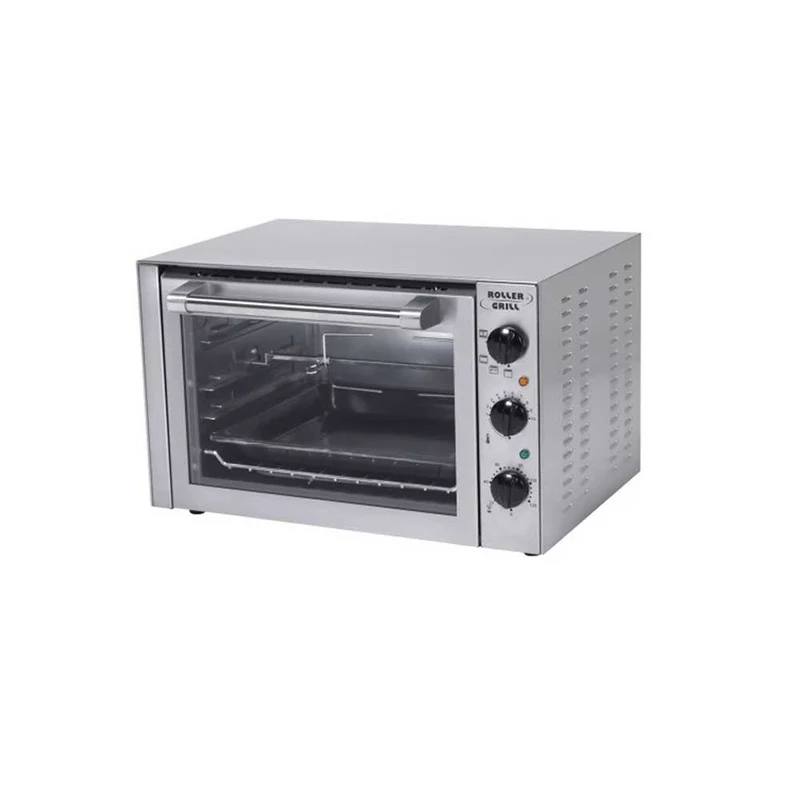 Four à convection 38 L inox avec tournebroche - ROLLER GRILL