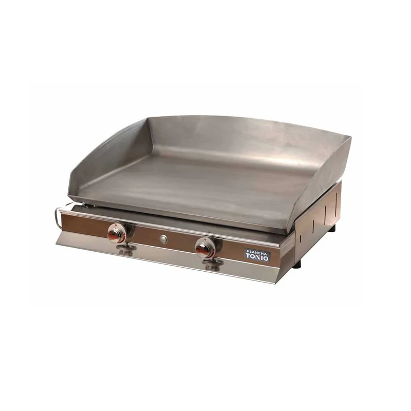 Plancha gaz inox FERIA 2 feux - PLANCHA TONIO
