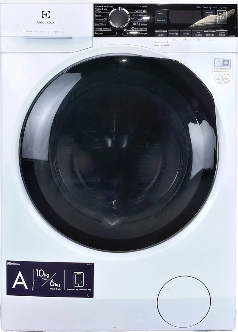 Lave-linge Sechant 10 kg Reconditionné ELECTROLUX EW8W2123RA