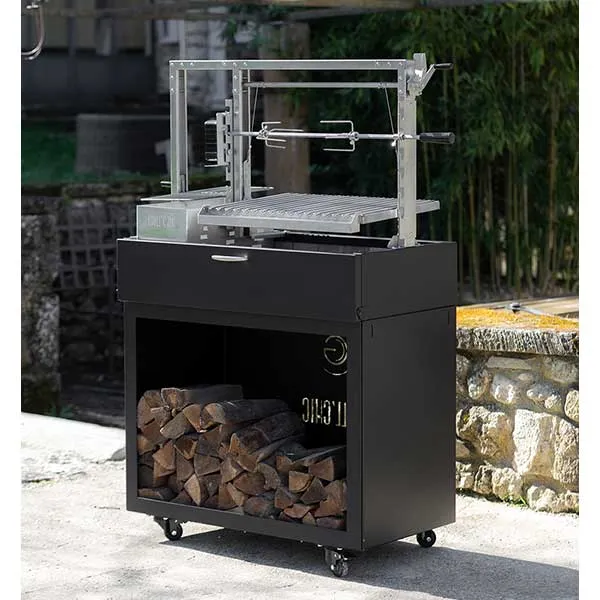 Barbecue Santa Maria Bois Asado Mixte Grille/Foyer - GRILL CHIC