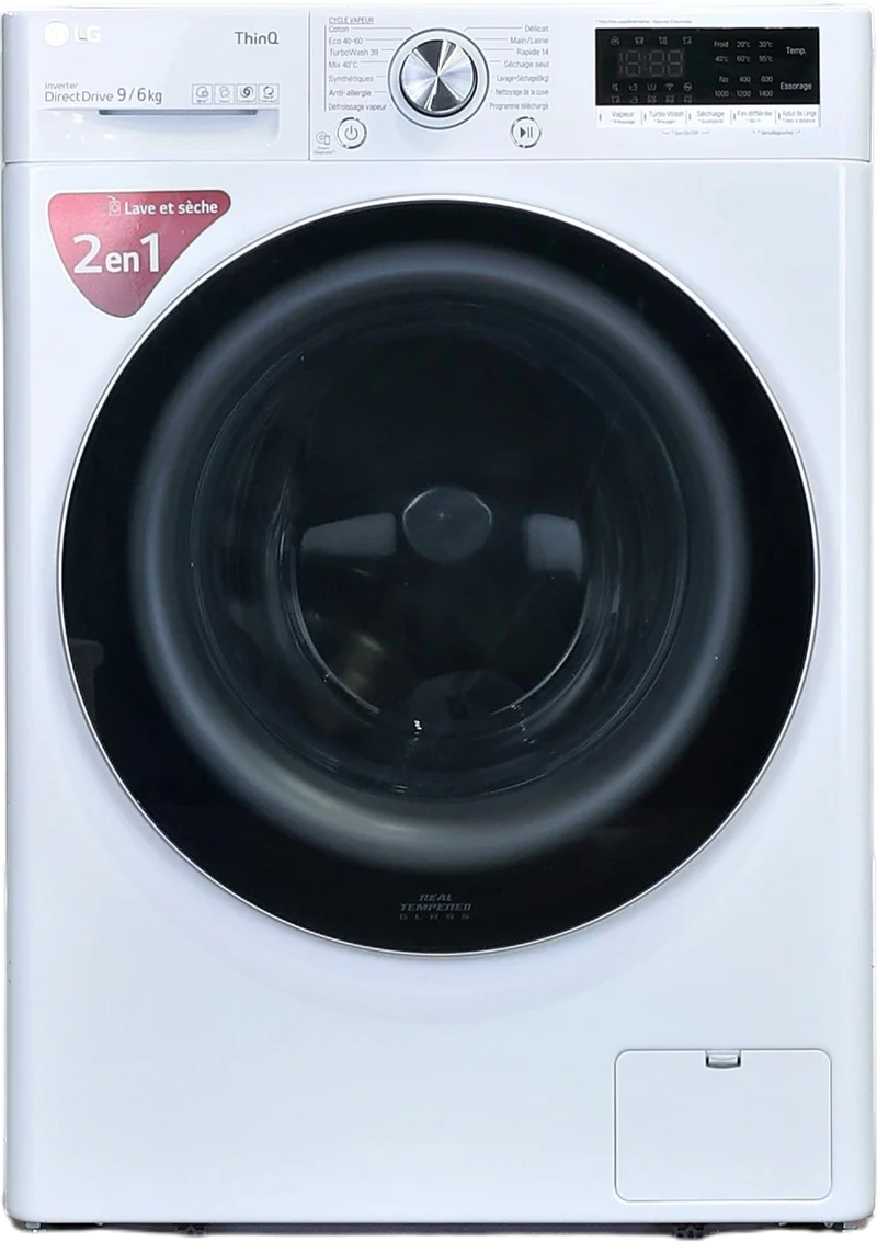Lave-linge Sechant 9 kg Reconditionné LG F964V71WRHT