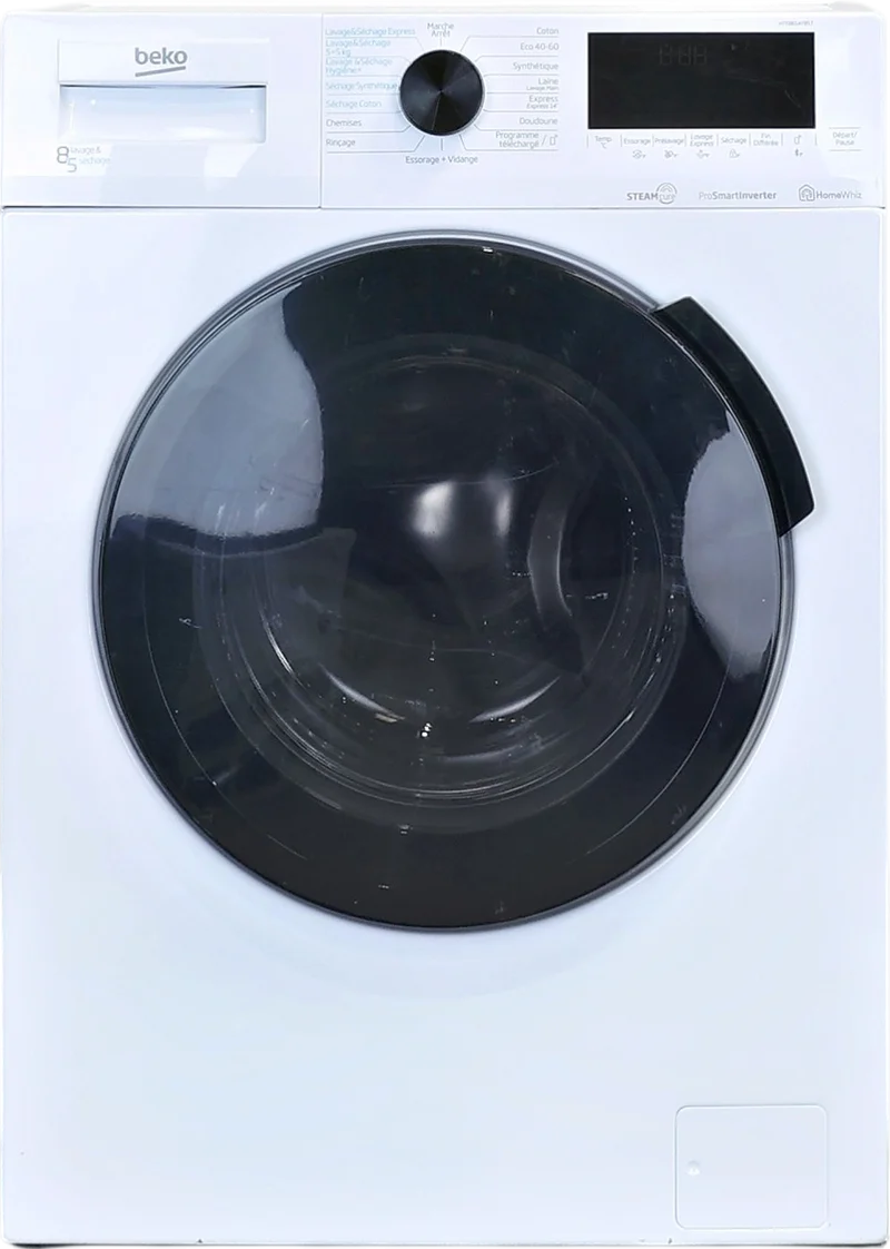 Lave-linge Sechant 8 kg Reconditionné BEKO HTE8614YBST