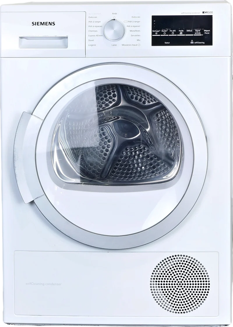Seche-linge Pompe à Chaleur 9 kg Reconditionné SIEMENS WT47W490FF