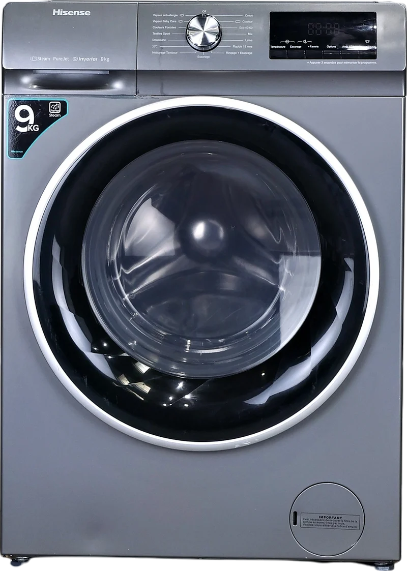 Lave-linge Hublot 9 kg Reconditionné HISENSE WFQY9014EVJMT