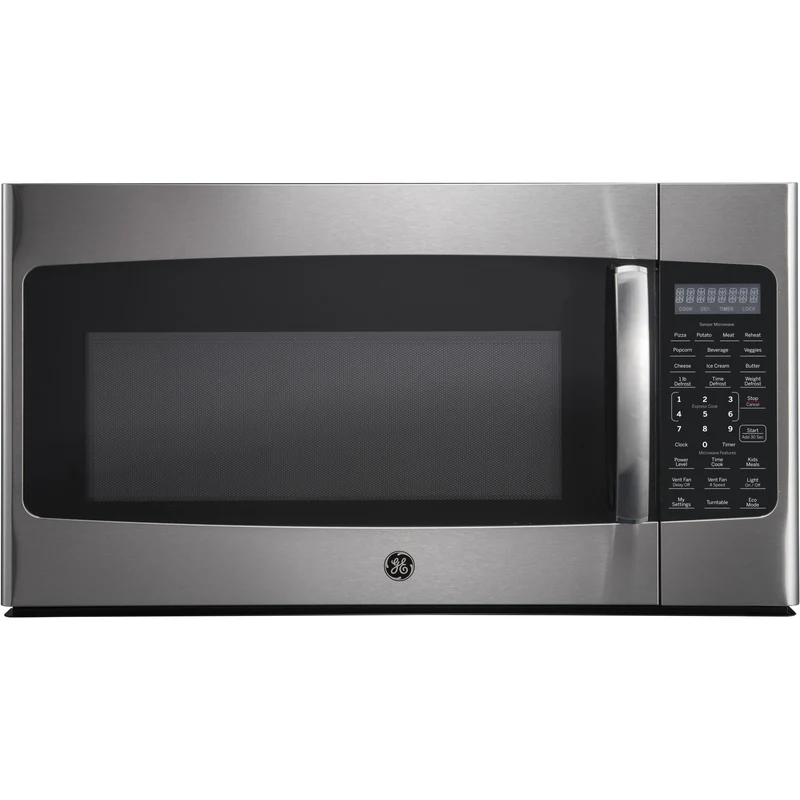 GE Four à micro-ondes à hotte intégrée de 1,8 pi.cu. JVM2185SMSS - 176487
