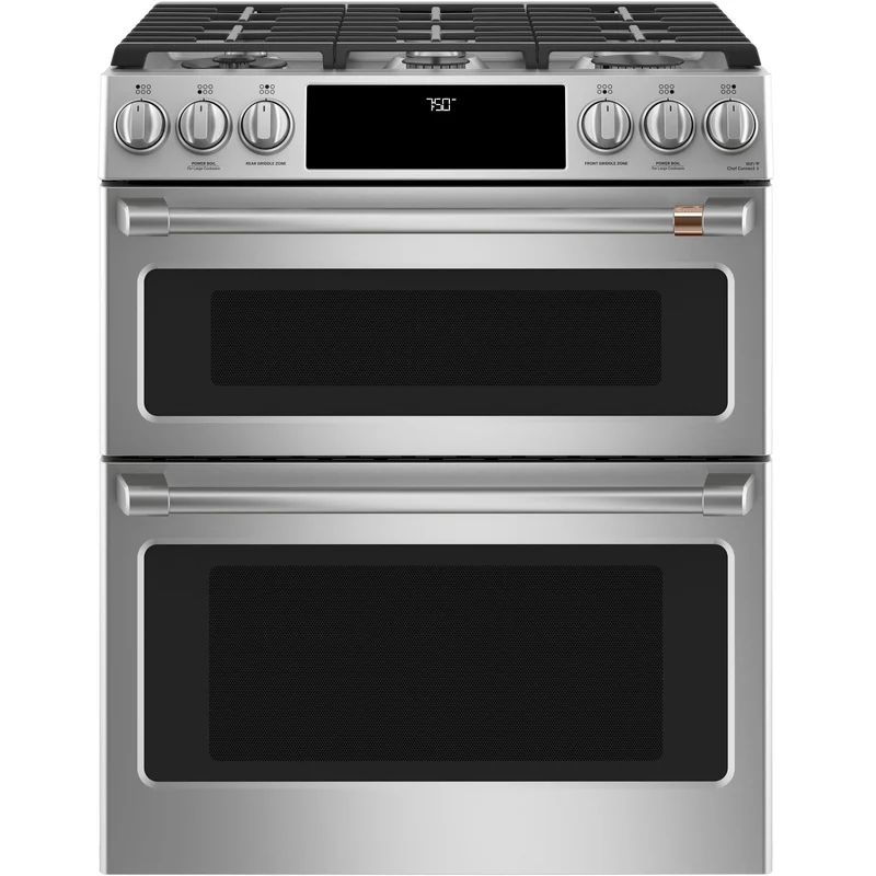 Café Cuisinière intégrée à gaz de 30 po avec technologie convection CCGS750P2MS1