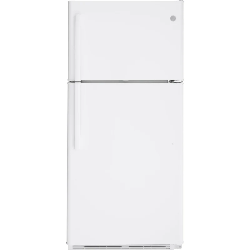 GE Réfrigérateur à congélateur supérieur de 30 po, 18 pi cu GTS18FTLKWW - 174335