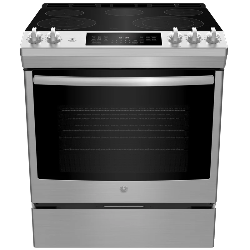 GE Cuisiniere encastrable électrique de 30 po avec four autonettoyant JCS840SMSS - 174264