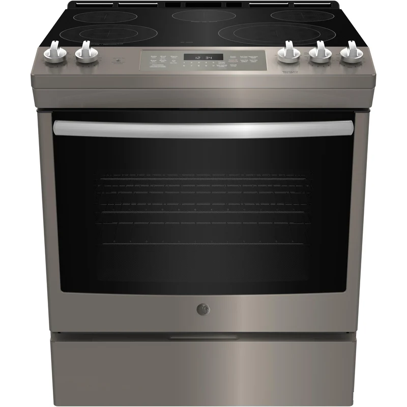 GE Cuisiniere encastrable électrique de 30 po avec four autonettoyant and steam clean option JCS840EMES - 174603