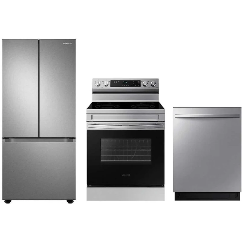 Samsung Cuisine RF22A4111SR, NE63A6111SS, DW80CG4021SRAA