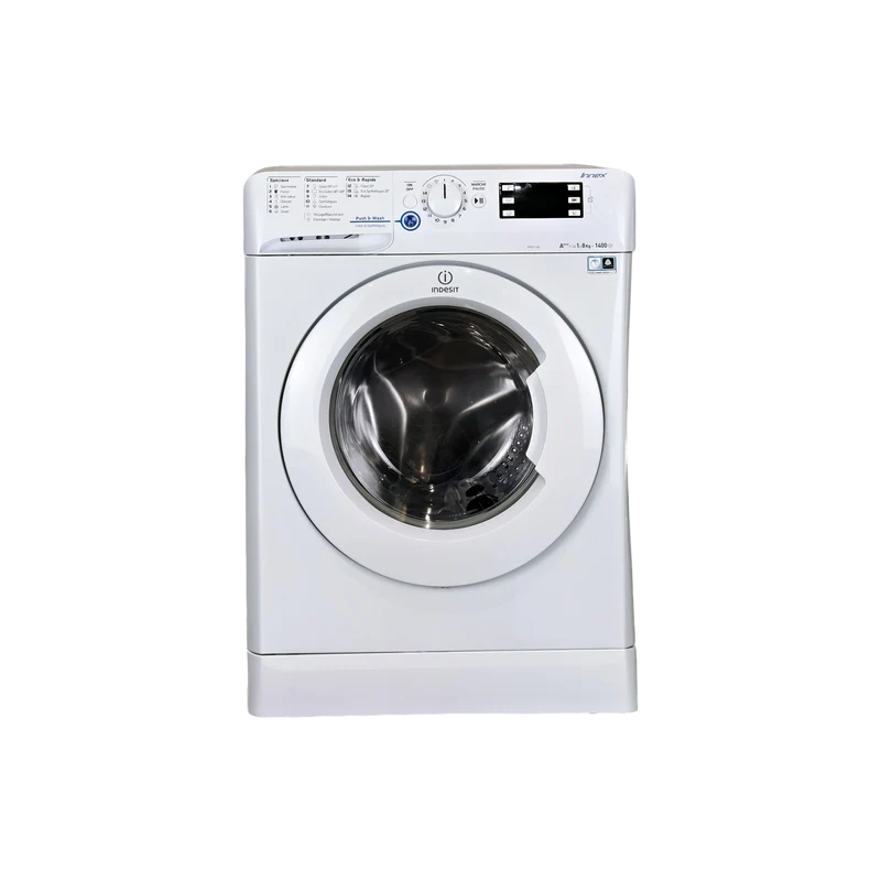 Lave-linge Hublot 8 kg Reconditionné INDESIT XWE 81483X W FR
