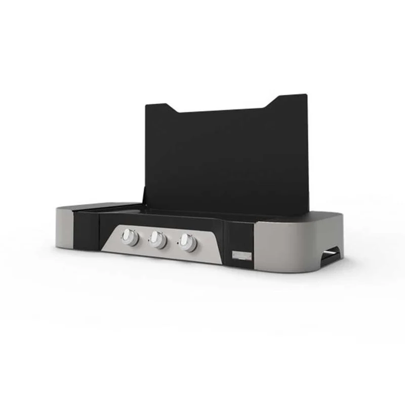 Plancha EXCLUSIVE Gaz 375 XL Duo avec Couvercle OFFERT - LE MARQUIER